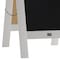 Flash Furniture White Wood A-Frame Magnetic Chalkboard Set HGWA-GDI-CRE8-754315-GG - alternate 6